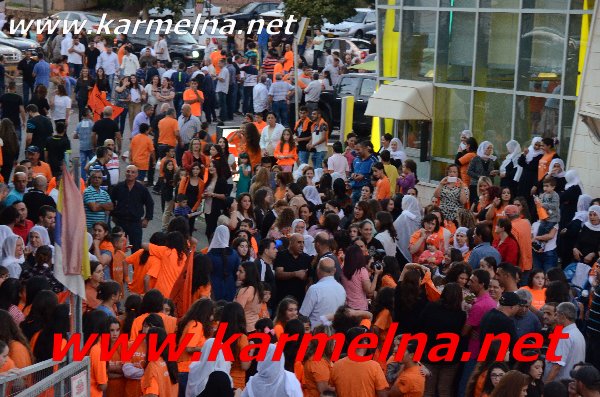 اكبر افتتاح مقر انتخابي في تاريخ دالية الكرمل !